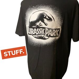 Jurassic Park Black T-Shirt (item#10171)